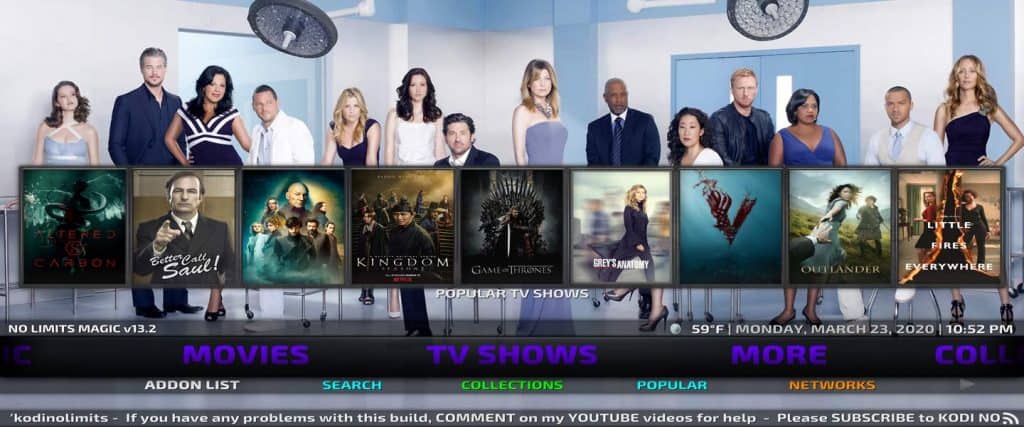 free tv show streams when you jailbreak kodi firestick with no limits magic build